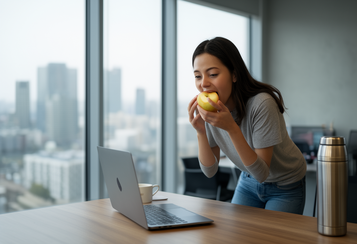 Cómo Mantener una Dieta Saludable en un Estilo de Vida Ajetreado